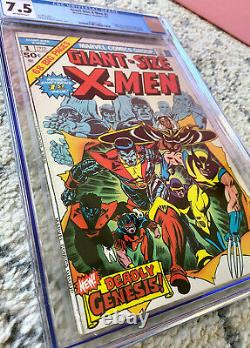 GIANT SIZE X-MEN #1 CGC 7.5 Bronze Age OWithW pages 1975 Comic Book GSX 1