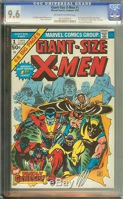 GIANT SIZE X-MEN #1 CGC 9.6 OWithWH PAGES