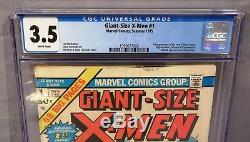 GIANT-SIZE X-MEN #1 (New team 1st app, Storm, Nightcrawler) CGC 3.5 Marvel 1975