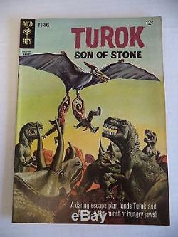 GOLD KEY TUROK # 49 130 (79 issues) HIGH GRADE FILE COPIES
