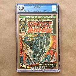 Ghost Rider #1 CGC 6.0 Comic Book 1st App Son of Satan Marvel Bronze Key Rare