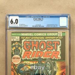 Ghost Rider #1 CGC 6.0 Comic Book 1st App Son of Satan Marvel Bronze Key Rare