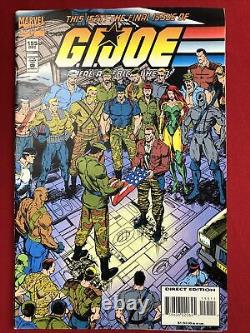 Gi Joe Comic Book Dec 155 Final Issue Very Nice