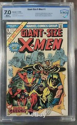 Giant-Size X-Men #1 CBCS 7.0 2nd app Wolverine 1st app new X-Men 1975 Marvel