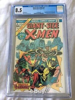 Giant Size X-Men 1 CGC 8.5 OW To White Pgs. 1975 Hot Key No Reserve Auction