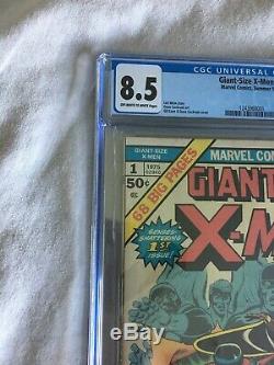 Giant Size X-Men 1 CGC 8.5 OW To White Pgs. 1975 Hot Key No Reserve Auction