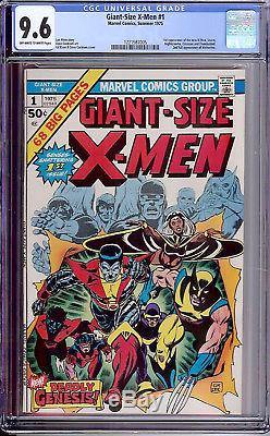 Giant-Size X-Men #1 CGC 9.6 Marvel 1975 1st New Team! Wolverine! Key! H9 125 cm