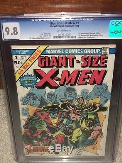 Giant-Size X-Men #1 CGC 9.8 1975 NM/Mint! Woverine! Centered! F12 952 cm