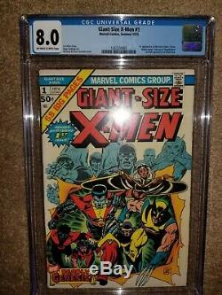 Giant-Size X-Men #1 (July 1975, Marvel) CGC 8.0