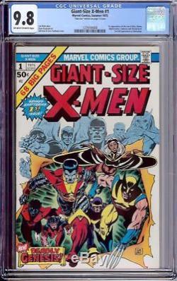 Giant Size X-men #1 Cgc 9.8 Oww Stan Lee Signed On The 1st Page Cgc #1229769008