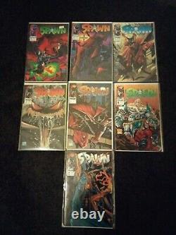 Gorgeous Collection Of Spawn Comic Books In Excellent Condition 1-7