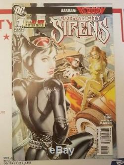 Gotham City Sirens #1 (2009) 125 Rare Variant DC Harley Ivy Catwoman NEAR MINT