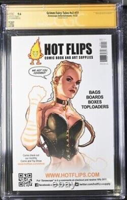 Grimm Fairy Tales v2 #77H CGC 9.6 Signed by Keith Garvey Cover LE 99 Zenescope