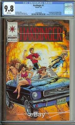 Harbinger #1 Cgc 9.8 White Pages