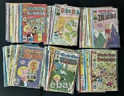 HUGE 54 RICHIE RICH Comic Book Lot, 1970-80s Bagged, Very High Grade