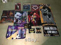 HUGE Batman comic book lot, vintage toy and poster collection $$ Make Offer