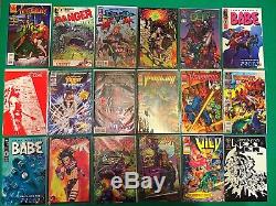 HUGE Box Lot 300+ OLD COMICS-Marvel DC INDY-XMen Spiderman Spawn Star Wars-VF/NM