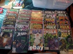 HUGE Lot of The Incredible Hulk 100 Books! Marvel Only 2.50 each Worth way more