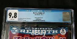 Harley Quinn #1 Rebirth Pink Bulletproof Dell'Otto Variant CGC 9.8 NM not cbcs