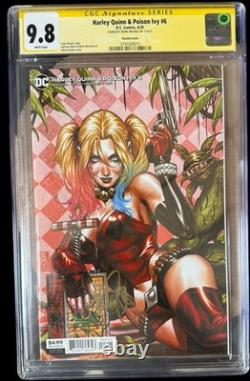 Harley Quinn & Poison Ivy #6 Cgc 9.8 Signature Series DC Comics