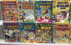 Harvey Comics Vintage Richie Rich Comic Book Lot of 40