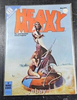 Heavy Metal Magazine Comic Book May 1979 First Printing 1st Aliens Appearance
