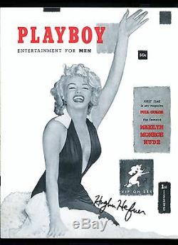 Highest Cgc Graded Hef-signed Original 1953 #1 Playboy (marilyn Monroe) White