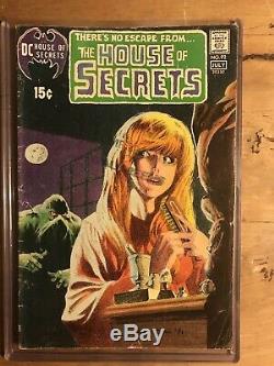 House of Secrets # 92 First appearance of The Swamp Thing