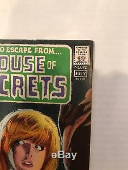 House of Secrets #92 HIGH GRADE 1st app of Swamp Thing! KEY ISSUE! L@@K