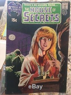 House of secrets 92 cgc unpressed hot comic! First Appearance of Swamp Thing
