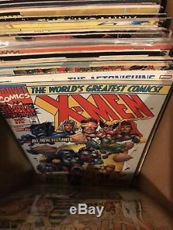 Huge 3,000+ Comic Book Lot Mixed Marvel DC Batman X-Men Spiderman Etc. 1960-Now