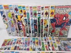 Huge 65 Book Spider-Man (1990) Lot Keys McFarlane High Grade Read Description
