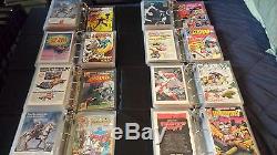Huge Comic Book Lot 1300 comics/ 100 Hard Cover Books/ Binders, Pages, inserts