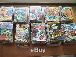 Huge Comic Book Lot 700+ Books Marvel & DC Silver & Bronze Nice Shape