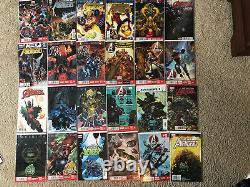 Huge Lot of 105 Avengers Comic Books Annual Initiative West Coast New Savage MCU