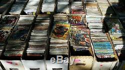 Huge comic book collection! 20 longboxes, great titles