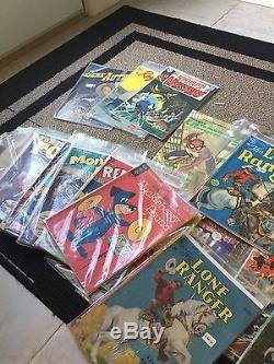 Huge lot old MINT Comic Books Marvel Star Trek, Spiderman, Avengers ++