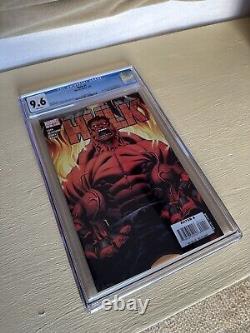 Hulk #1 Marvel Comics Cgc Graded 9.6 First Red Hulk 2008 Key Issue Free Shipping