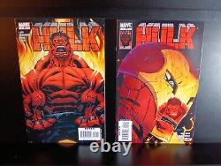 Hulk #1 NM- (Marvel 2008) 1st app. RED HULK and Hulk #2 NM Red Hulk vs. Iron Man