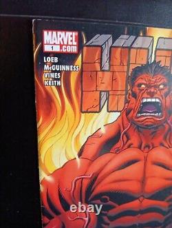 Hulk #1 NM- (Marvel 2008) 1st app. RED HULK and Hulk #2 NM Red Hulk vs. Iron Man