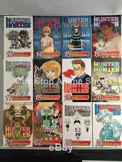 Hunter X Hunter (Vol. 1 34) English Manga Graphic Novel Set Brand NEW Lot