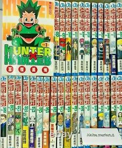 Hunter x Hunter Japanese Language Vol. 1-36 set Manga Comics Togashi Yoshihiro