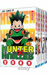Hunter x Hunter Volume 1 36 complete manga comics Set Language Japanese