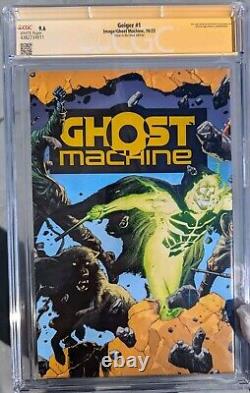 IMAGE/Ghost Machine GEIGER 1 2023 GLOW-IN-DARK EDITION CGC 9.6 -10 signatures