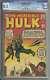 INCREDIBLE HULK #3 CGC 8.5 OWithWH PAGES