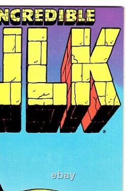 INCREDIBLE HULK #340 Classic Todd McFarlane WOLVERINE Cover & Art! NM- (9.2)