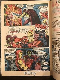 INVINCIBLE IRON MAN #55 1st App Thanos Drax Marvel 1973 higher grade key