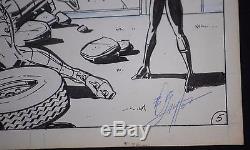 IRON MAN #139 Original Marvel Comic Art pg 7 BOB LAYTON Rhodey app 1980