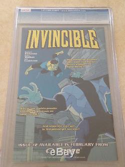 Image Comics INVINCIBLE #1 1st Full Appearance CGC 9.6 NM+ (2003)