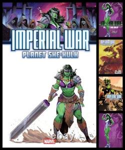 Imperial War Planet She Hulk #1 Cvr Pick/variants/set